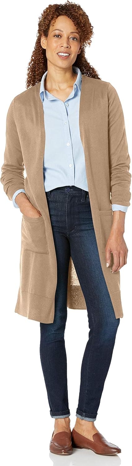 Thumbnail 3 de Amazon Essentials Women's Lightweight Longline Cardigan