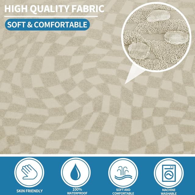 Thumbnail 3 de Ystyle Funda Sofá Ajustable 1 Asiento Beige