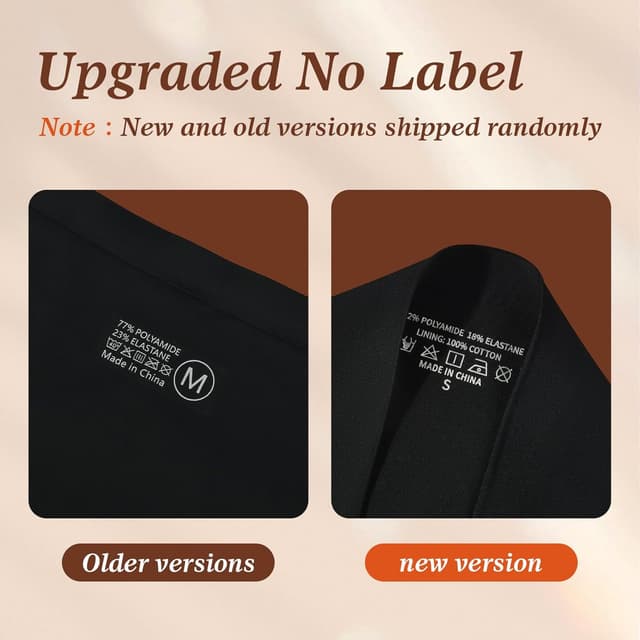 Detalle 2 de TDONE Seamless Knickers for Women (6-Pack) – breathable, high waisted briefs with no VPL