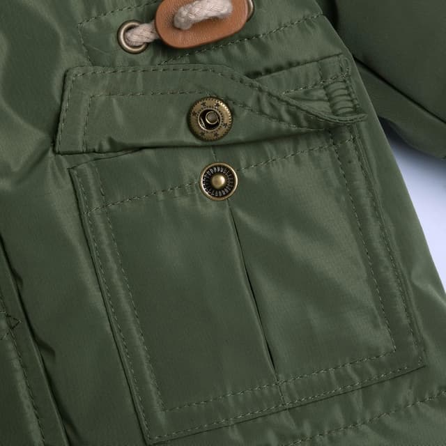 Detalle de Giubbotto neonato Chicco con cappuccio e zip (0-24 mesi) lavabile in lavatrice