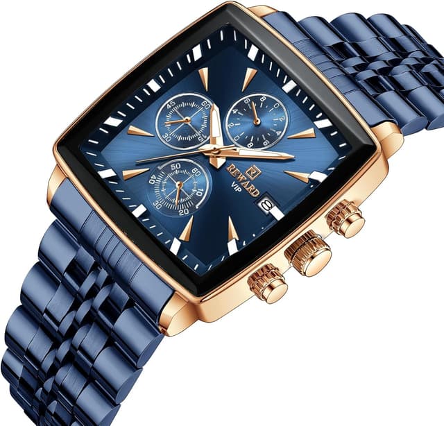 Thumbnail 6 de FORSINING Orologio cronografo quadrato