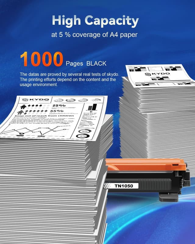 Detalle de TN1050 Toner Kompatible 2er-Pack für Brother 🖨