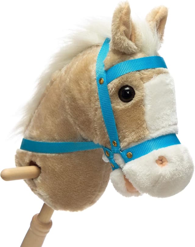 Thumbnail 6 de BEJOY Stick Horse 36 inch plush hobby horse