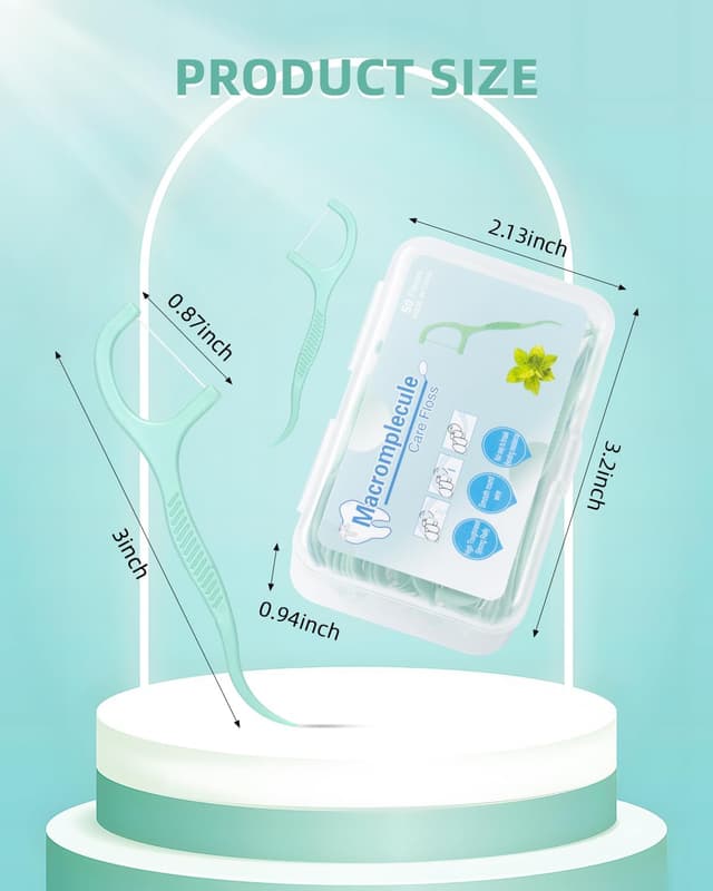 Thumbnail 3 de Hilo dental 600 piezas menta