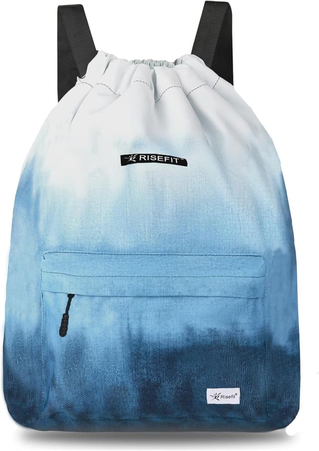 Thumbnail 6 de Risefit Waterproof Swimming Bags Drawstring Gym Bags (PE, gym, yoga) with 7 pockets