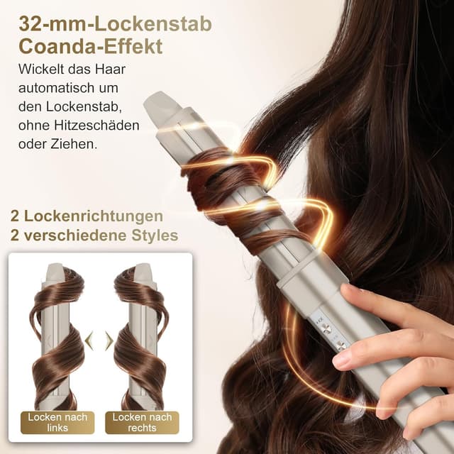 Detalle 2 de 7MAGIC 6 in 1 Airstyler – Beach Wave Styler