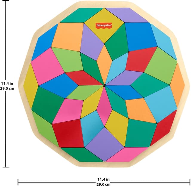 Thumbnail 2 de Fisher-Price Puzzle Mandala 41 piezas