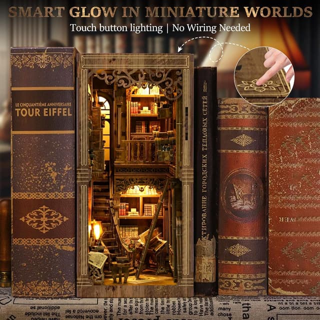 Thumbnail 1 de CRIOLPO Book Nook Kit Buchstütze