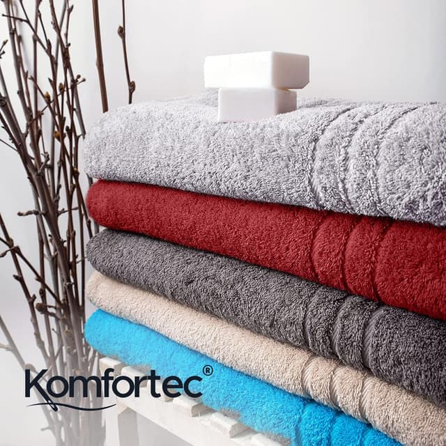 Thumbnail 6 de Serviette de sauna Komfortec 100 x 200 cm ⚙