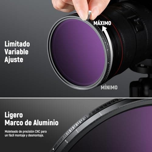 Thumbnail 6 de NEEWER HD True Colors ND Variable 67 mm ND2-512