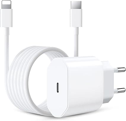 Imagen de Cargador iPhone 20W con Cable USB-C ⚡ para iPhone 14-8 en OfertitasTOP