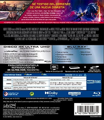 Detalle 2 de Ant-Man y La Avispa: Quantumania 4K UHD