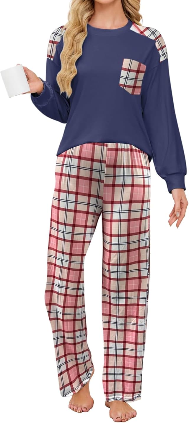 Thumbnail 6 de Famulily Womens Pyjamas Set 2 Piece Long Sleeve