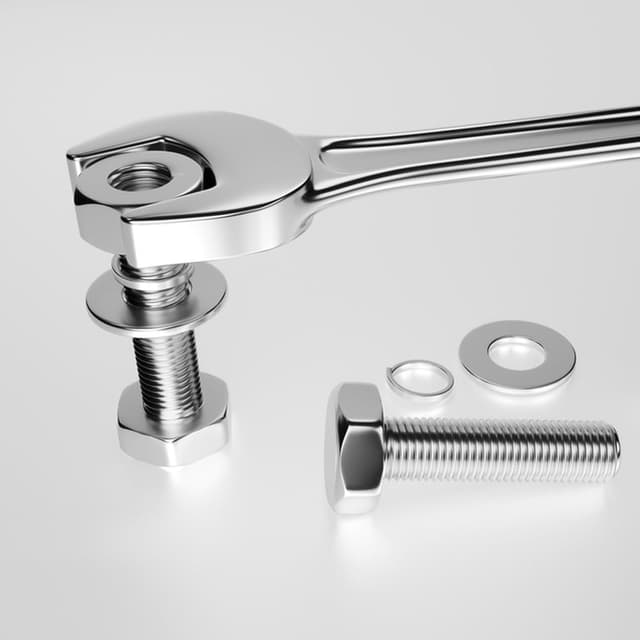 Detalle 2 de M5 stainless steel penny washers (304) – 50 pack for bolts, screws and outdoor fixes