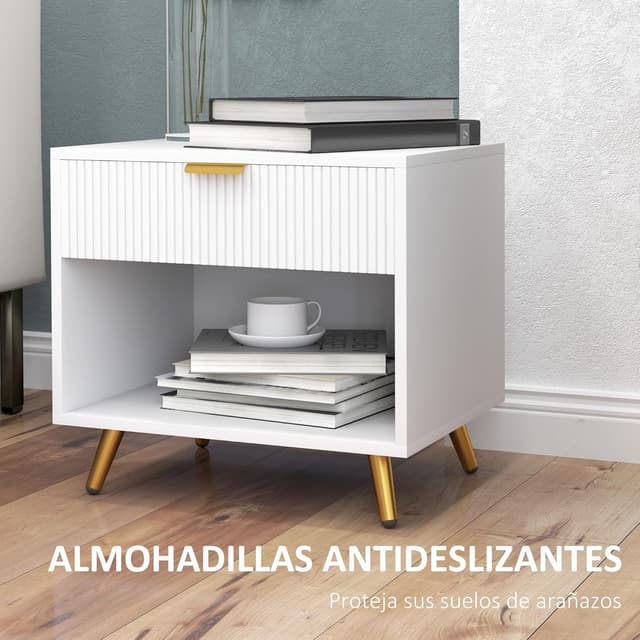 Thumbnail 6 de HOMCOM Mesita de Noche 50x40x47 cm