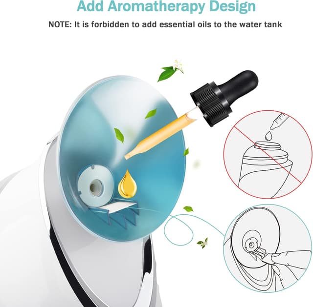 Thumbnail 1 de EZBASICS Gesichtsdampfer Nano Ionic 1 Pack 🌫