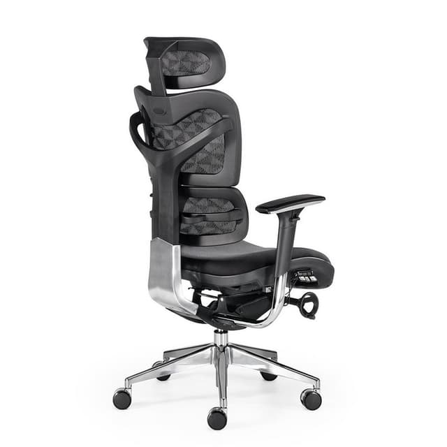 Detalle 2 de Euromof New Ergostone 🪑 Sillón de Oficina Negro