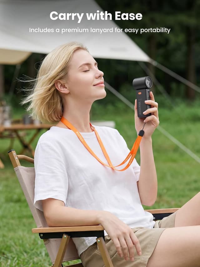 Thumbnail 6 de Warmco Portable Handheld Fan 5000mAh