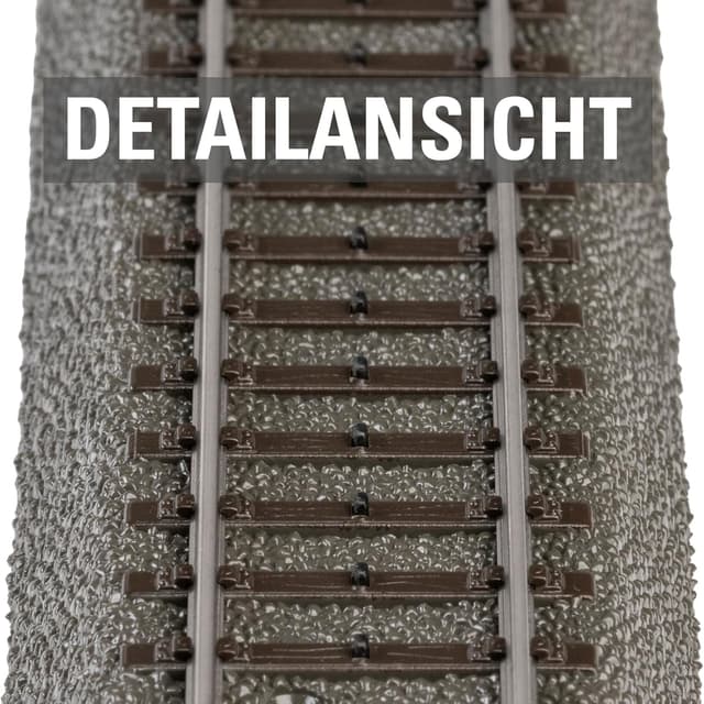 Detalle 2 de Märklin 20330 R3 / 30° – Binario curvo R3 (confezione da 3)