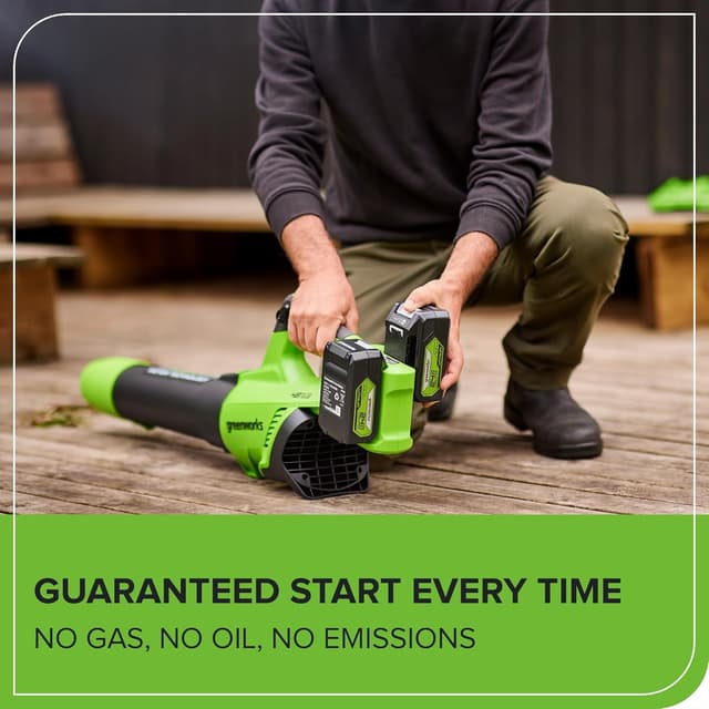 Thumbnail 5 de Greenworks GD24X2AB Souffleur sans fil 217 km/h