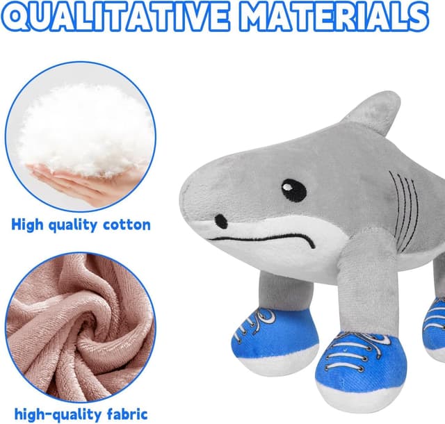 Thumbnail 1 de Brainrot Teddy Tralalero 14in plush toy