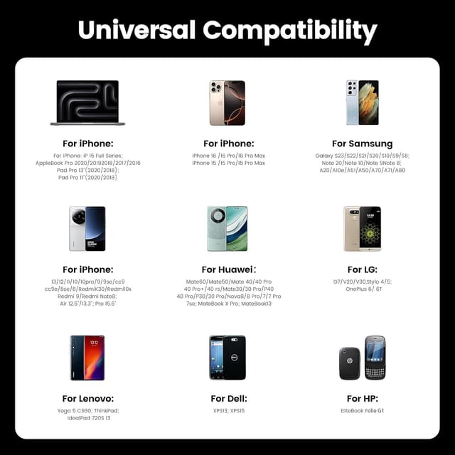 Thumbnail 7 de toocki Cable USB C Espiral 100W 1.8m ⚡ Carga Rápida