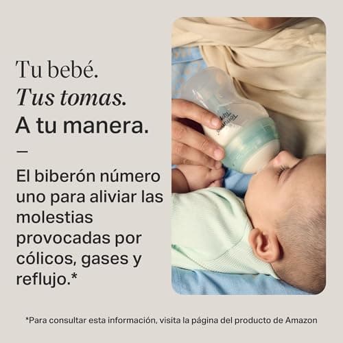 Detalle 2 de Tommee Tippee Biberones set anticólicos 4 unidades