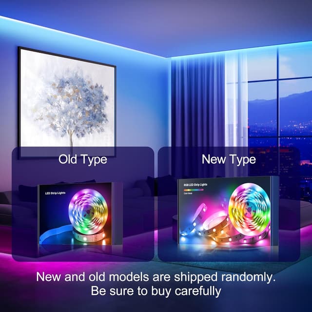 Detalle 2 de Mexllex LED Strip Lights 10M RGB Colour Changing LED Lights