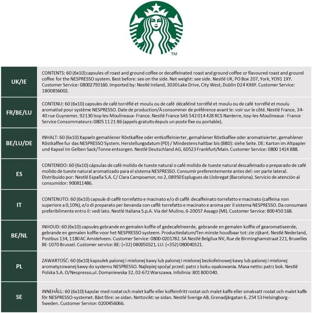 Thumbnail 6 de Starbucks Explorer Pack Cápsulas Descafeinadas para Nespresso