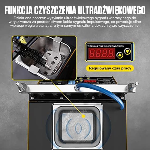 Thumbnail 1 de AUTOOL CT400 Máquina de limpieza GDI 6 cilindros