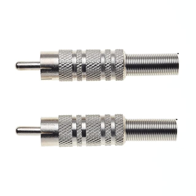 Detalle 2 de Keple Nickel Plated Phono Plugs 2-pack