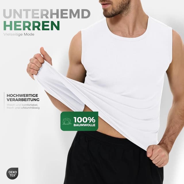 Thumbnail 1 de YouShow Unterhemd 3er Pack 100% Baumwolle