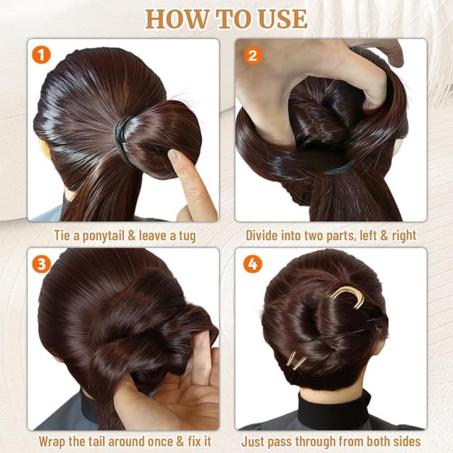 Detalle 2 de Aucuu Pinzas Francesas en U 3 unidades