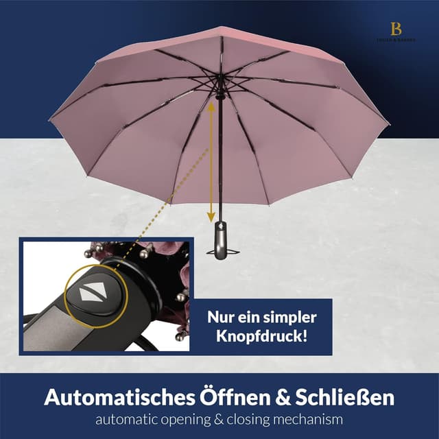 Thumbnail 5 de LOGAN & BARNES Manchester Regenschirm Sturmfest