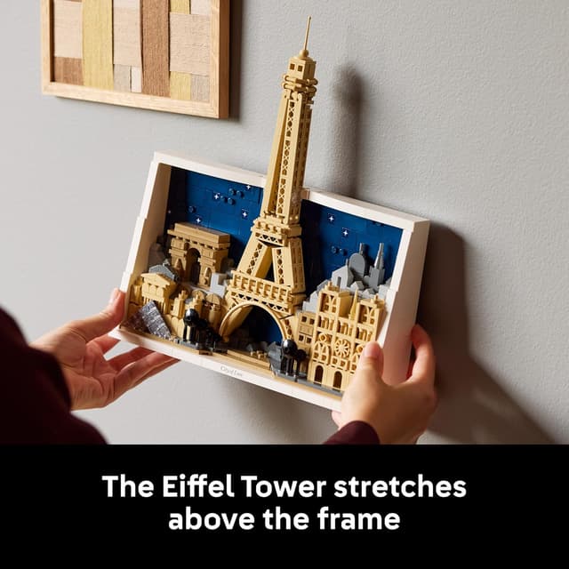 Thumbnail 6 de LEGO Architecture Paris 3D wall art 21064