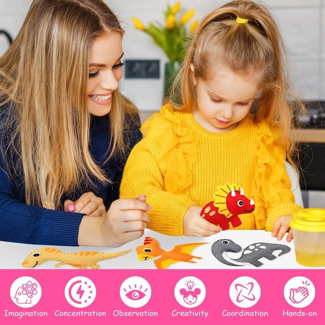 Thumbnail 4 de Vicloon Kit de costura para niños 14 piezas