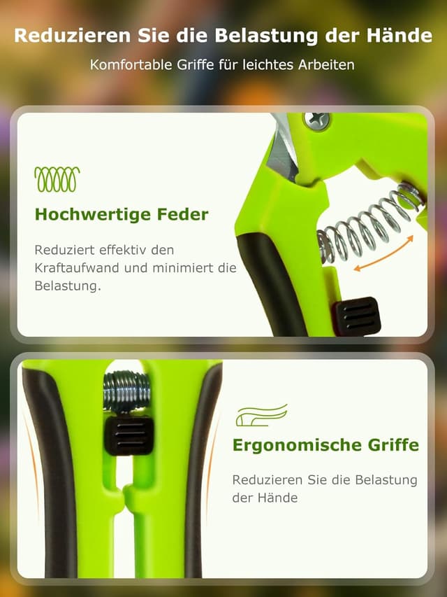 Detalle 2 de Linkgood Klein Gartenschere 16,5 cm