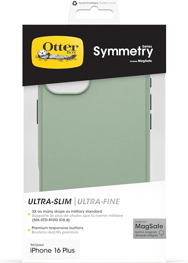 Thumbnail 4 de Otterbox Symmetry Series MagSafe iPhone 16 Plus Verde