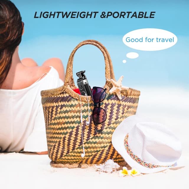 Thumbnail 6 de Romon 180 cm Handy-Stativ (Quad-Stativ, Selfie-Stick, 360° Drehung) für iPhone, Android & Kamera