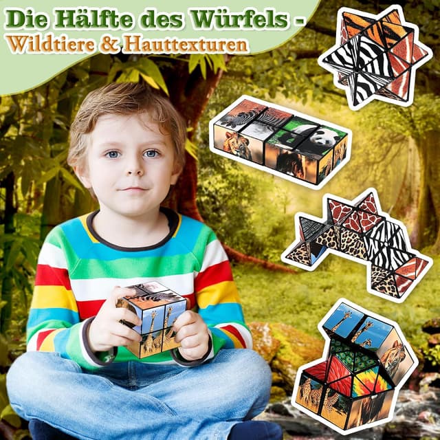 Detalle de Sternenwürfel Zauberwürfel Set 5,6 cm