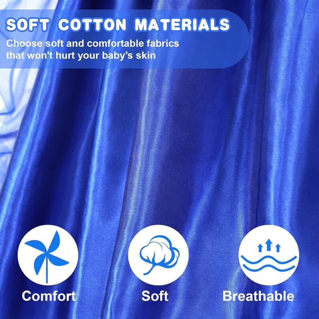 Detalle de Aomig Costume Supereroe Bambina: vestito Spider con maschere per Halloween, Carnevale e feste (Blu) 130CM