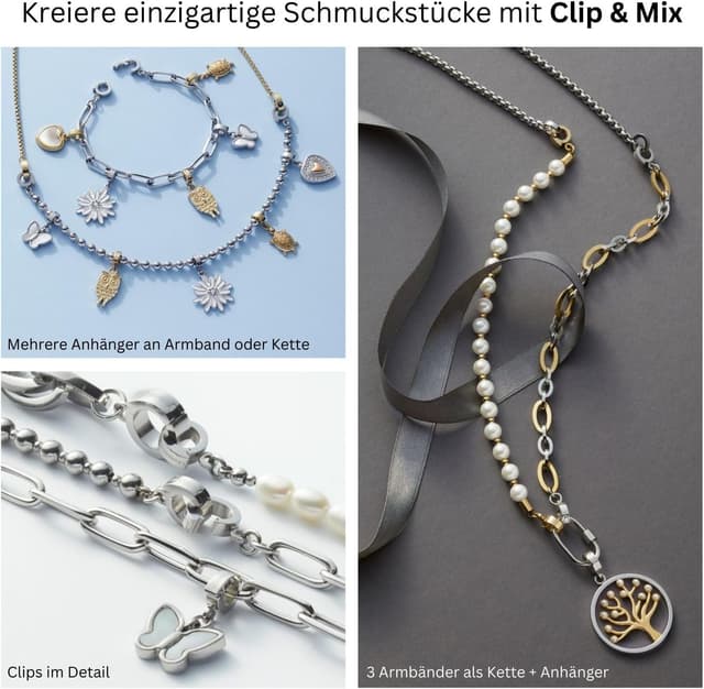 Thumbnail 6 de JEWELS BY LEONARDO Anhänger Clip & Mix 5 cm