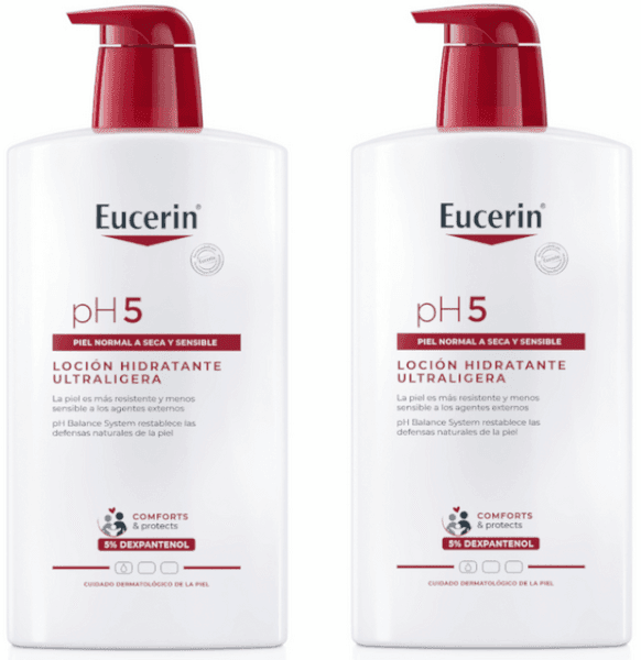 Imagen de Eucerin pH5 Loción Hidratante 2x1 L — loción en OfertitasTOP