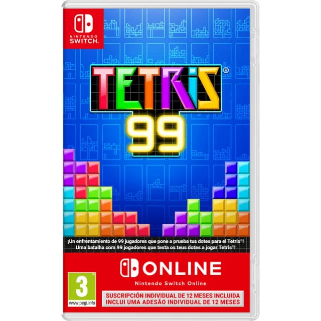 Detalle de Nintendo Tetris 99 para Nintendo Switch + suscripción 12 meses Nintendo Switch Online