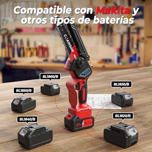 Thumbnail 3 de VIWKO Mini Motosierra 1300W 8" 📷