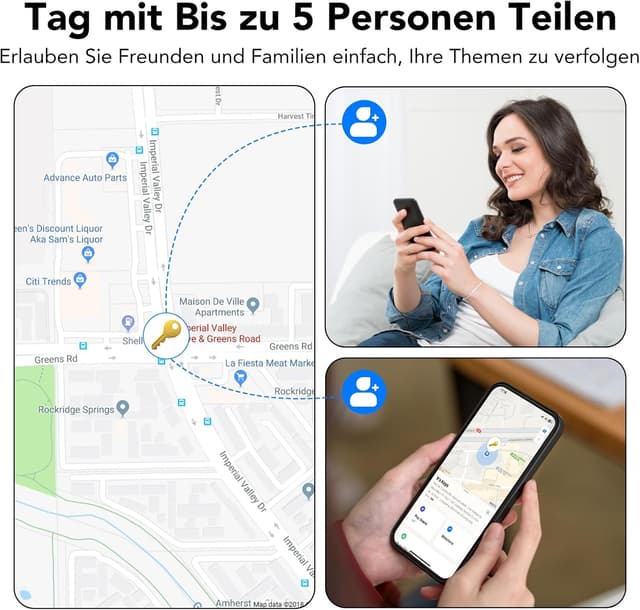 Thumbnail 6 de Air Traceur Tag Lot de 4 200 ft