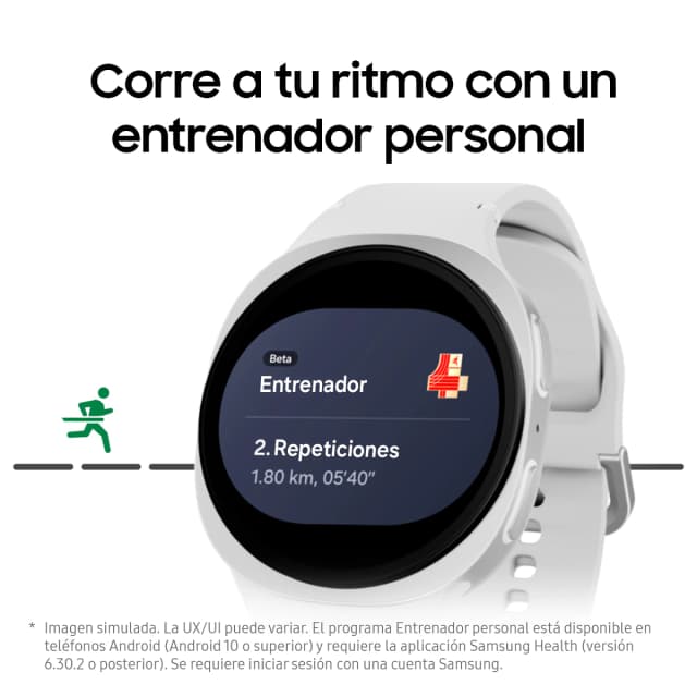 Thumbnail 4 de Samsung Galaxy Watch8 44mm Plata Bluetooth ⌚️