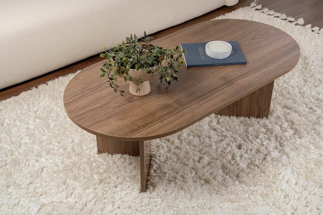 Thumbnail 4 de Dmora Parrano tavolino 119x60 h40 cm Noce