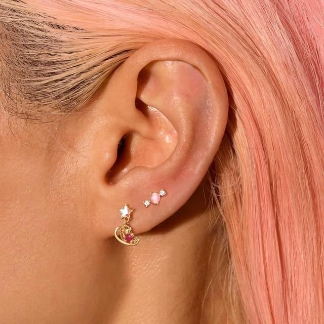 Thumbnail 6 de BodyBonita Ohrringe Silber 925 Set 5-teilig