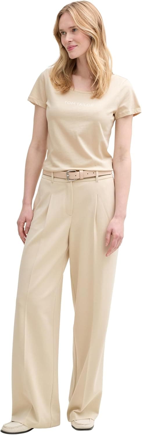 Detalle de Tom Tailor T-Shirt Donna 1047736 a maniche corte